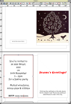 Christmas Invite example